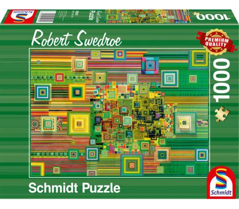 SCHMIDT Zelený flashdisk 1000 dílků