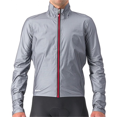 Castelli Мъжко водоустойчиво яке за колоездене Castelli Tempesta Lite Jacket Cycling jacket - Gray - размер XXL (051-0955-0114)