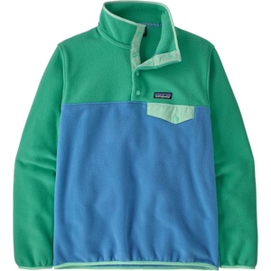Patagonia Дамски поларен пуловер Patagonia Women's Lightweight Synchilla Snap-T Fleece Pullover Fleece jumper - Shore Blue (105-0968-6912)