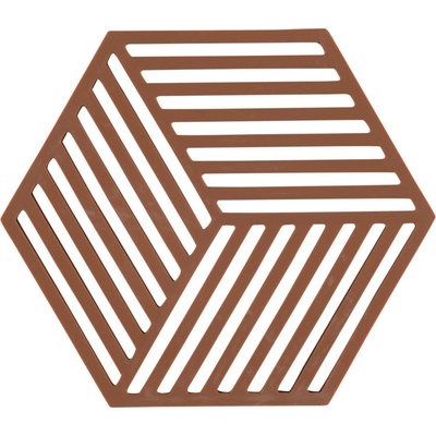 Zone Denmark Подложка за горещи съдове Hexagon теракота (24346)
