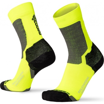 Moose TELEMARK Merino Fluo Žlutá