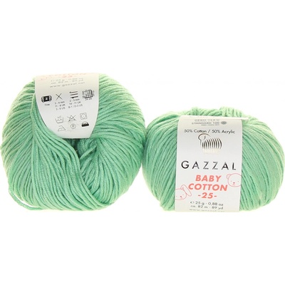 Gazzal Baby Cotton 25 3425 mint