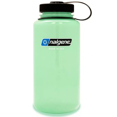 Nalgene Бутилка NALGENE Wide Mouth Sustain 1.0 L Glow Green