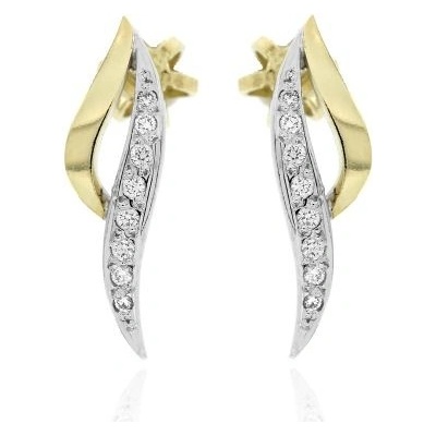 OPTIMA DIAMANT zlaté diamantové lístečky 33681
