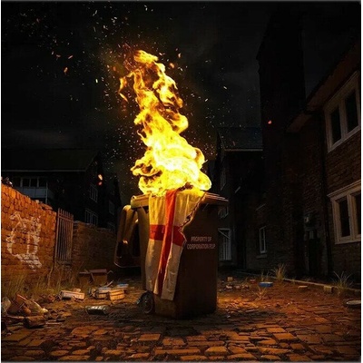 Hot Milk - Corporation P.O.P (Orange Coloured) (LP)