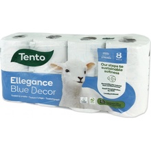 Tento Ellegance Blue Decor 3vrstvovy 8 ks