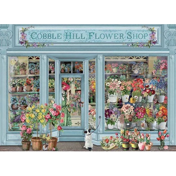 Cobble Hill - Puzzle Parisian Flowers - 1 000 piese