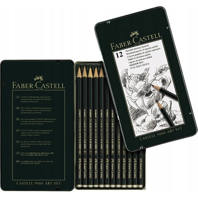 Faber-Castell 9000 Art Set 12 ks – Sleviste.cz