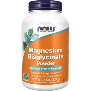 NOW Magnesium Bisglycinate Powder [227 грама]
