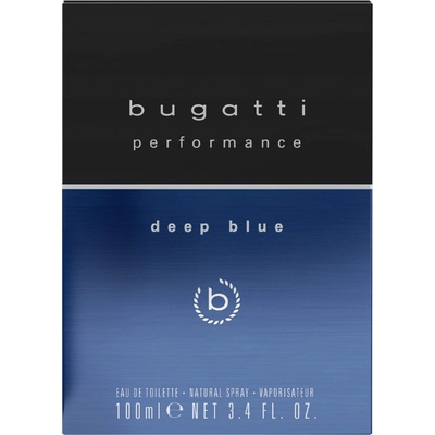 Bugatti Performance Deep Blue toaletná voda pánska 100 ml