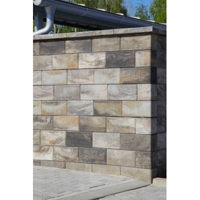 BEST Zdicí tvarovka Best LUNETA II 40x20x20 cm colormix arabica – Hledejceny.cz