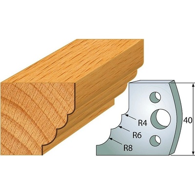 IGM Professional IGM Profil 132 - pár nožov 40x4mm SP F026-132