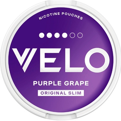 Velo purple grape 4 dots 10,9 mg 20 vrecúšok