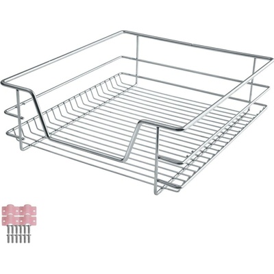 Tectake 402016 teleskopická zásuvka do kuchyně / ložnice 50 cm
