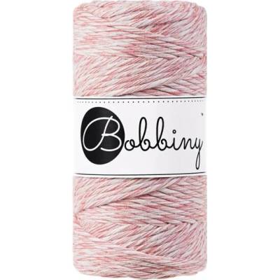 Bobbiny Macrame cord - (1,5mm) Bobbiny - Macrame cord - (1,5mm): Strawberry