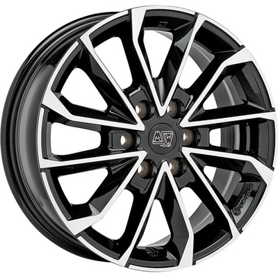 MSW 42 7.5x19 6x120 ET52.5 gloss black polished