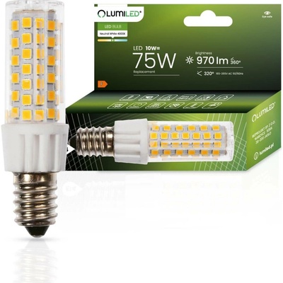 Lumiled LED žárovka LED E14 T25 10W = 75W 970lm 4000K Neutrální bílá 320°