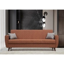 Atelier del Sofa 3-Seat Sofa-Bed ZadenTile Red