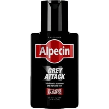 Alpecin Grey Attack šampon proti šedivění vlasů 200 ml
