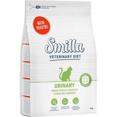 Smilla Veterinary Diet Smilla Veterinary Diet Urinary с птиче месо - 2 x 4 кг
