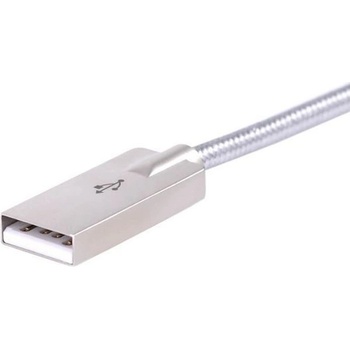 DEVIA Кабел Devia Vipper, от USB-A(м) към Lightning(м), 1m, сребрист (IT10046)