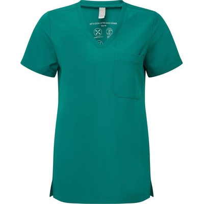 Premier Dámský elastický kazak s výstřihem do V NN 300 emerald