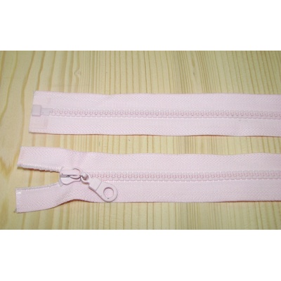 Zips kostenný ružová 5mm deliteľný 70cm