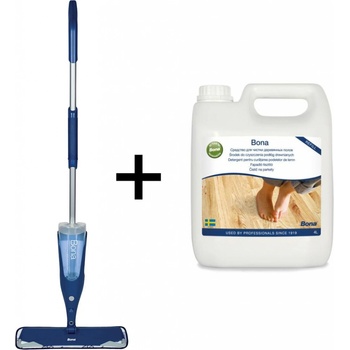 Bona Premium Spray Mop na drevené podlahy + 4 l náhradnej náplne