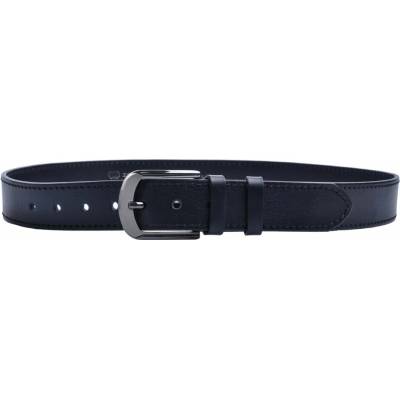 Penny Belts Kožený pánský černý opasek ZK010-1-60