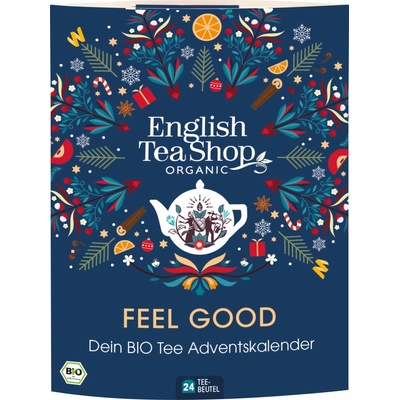 English Tea Shop Organic Tea Advent Calendar "Feel Good" - 24 čajových vrecúšok