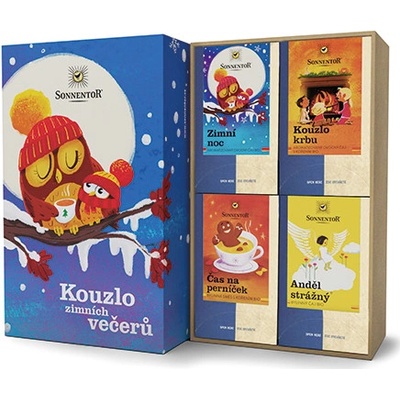 Sonnentor Dárková kazeta čajová - Kouzlo zimních večerů