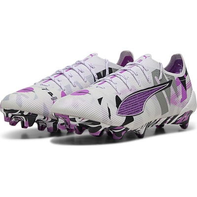 PUMA Футболни бутонки Puma Mens PUMA Ultra 5 Ultimate Firm Ground Football Boots - White/Purple