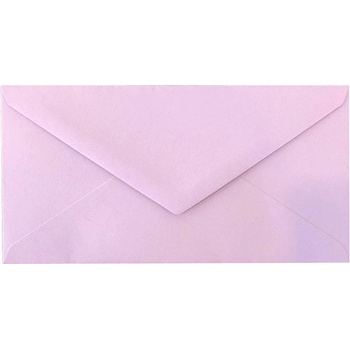 Плик цветен DL 110x220 mm Лепило 50 бр. Виолетов (DL 110)