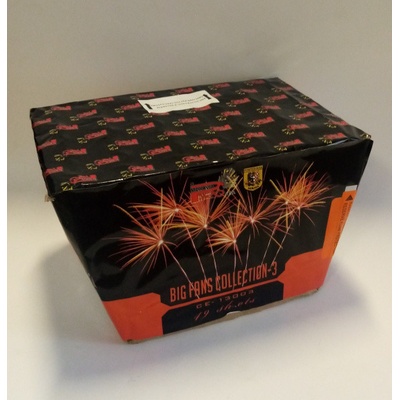 PyroMoravia Ohňostroj BIG FANS COLLECTION-3 V baterie 49 ran CE13003