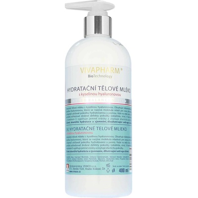 Vivapharm Kozie telové hydratačné mlieko 400 ml