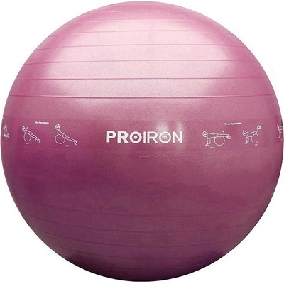 PROIRON Lopta na jogu s potlačou 55 cm
