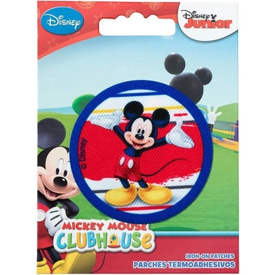 PRYM Nášivky tlačené Mickey klubovňa, nažehľovacie, rôzne
