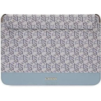 GUESS Чанта за лаптоп Guess GCube Stripes, 14"", синя (GUE003144-0)