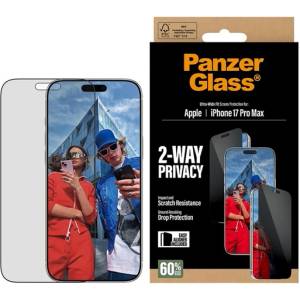 Panzer 2-way privacy ultra-wide easyaligner антирефлексно защитно стъкло за екран, устойчиво на надраскване + рамка, black pg75492 (pg75492)