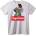 NOONEBRAND Тениска Supreme Стич - 2XL, Black