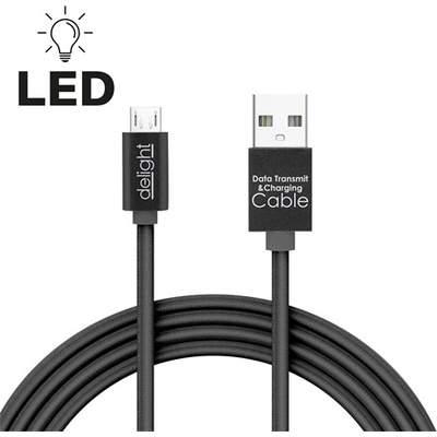Delight 55442M-BK USB MICROUSB КАБЕЛ (55442M-BK)