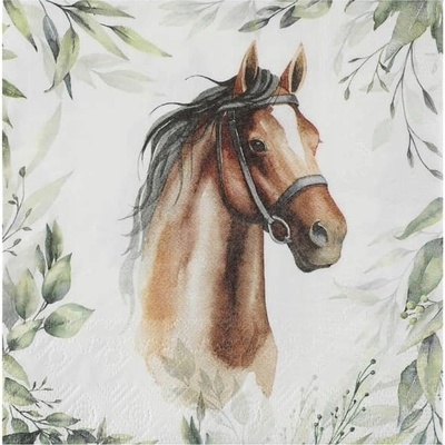 Santex Servítky papierové Kôň 33x33 cm 20 ks