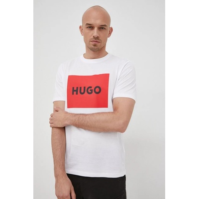 HUGO Памучна тениска HUGO Dulive222 (50467952)