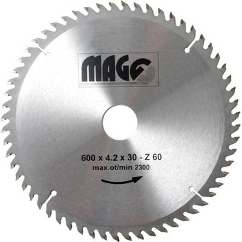 Magg 9360060 Pilový kotouč 600x4,2x30mm/60 zubů střídavě šikmé