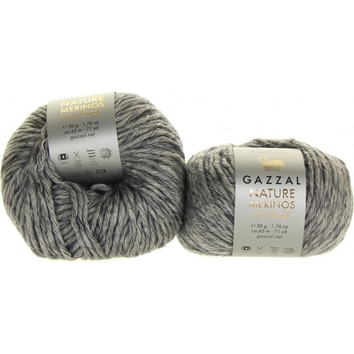 Gazzal Nature & Merinos 8308 šedá