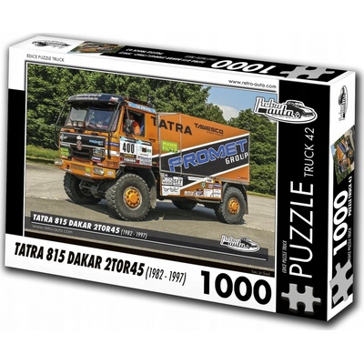 RETRO-AUTA TRUCK č.42 Tatra 815 Dakar 2T0R45 1982 1997 1000 dílků