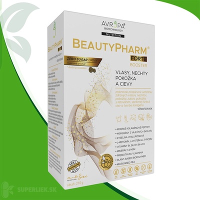 Avropa BeautyPharm Forte prášok malinová príchuť 210 g