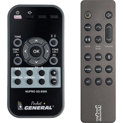 GENERAL NUBERT nuPro XS-8500RC - дистанционно управление дубликат (nuPro XS-8500RC)
