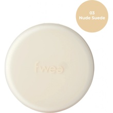 Fwee Cushion Suede SPF50+ PA+++ 03 Nude Suede Hydratačný make-up v hubke 15 g