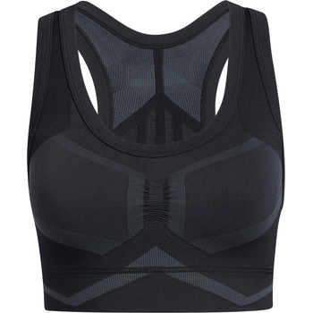 Image 1 of adidas Women's Studio Medium Impact Sports Bra - black/dgh solid